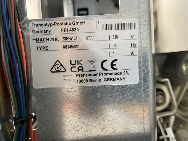 Envelope inserting machine Francotyp-Postalia FPi 4830