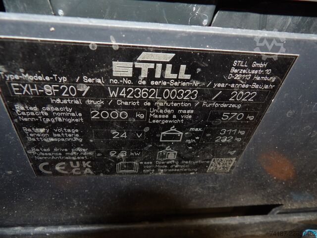 Manual pallet jack STILL EXHSF 20