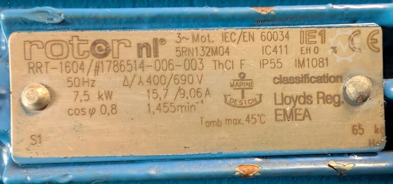 Piston compressor ERVOR G06 ELD