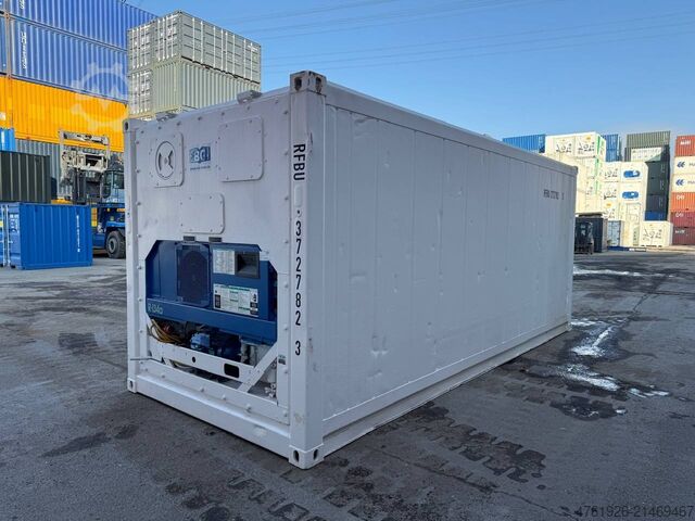 Kühlcontainer Other 20' Licht, Flachfußboden, PVC, Trennwand