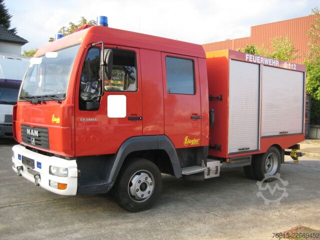 Feuerwehrfahrzeug MAN LE140C Feuerwehr TSF-W Ziegler 750L *29.000 KM*