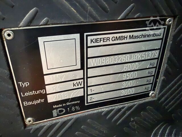 Sonstige MULTICAR Kiefer Boki 1152 Meier-Ratio/4x4/Klima/AHK/FKH