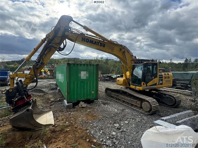 Crawler excavator Komatsu PC290LC-11 Crawler excavator w/ tilt and 2 buckets