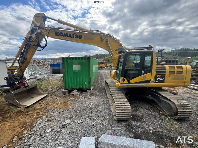 Raupenbagger Komatsu PC290LC-11 Crawler excavator w/ tilt and 2 buckets