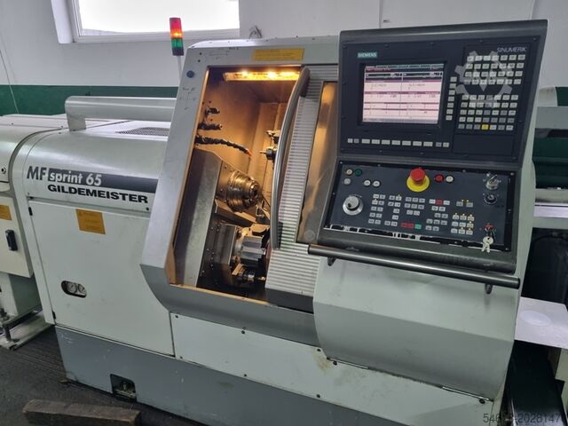 Cnc turning and milling center Gildemeister MF Sprint 65 C axis Perfect condition