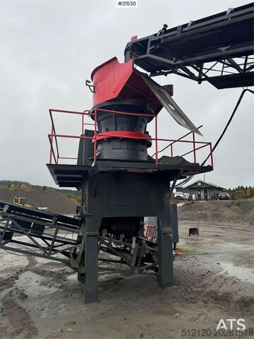 Crusher Svedala Arbrå 1336 spindle crusher with parts crusher.