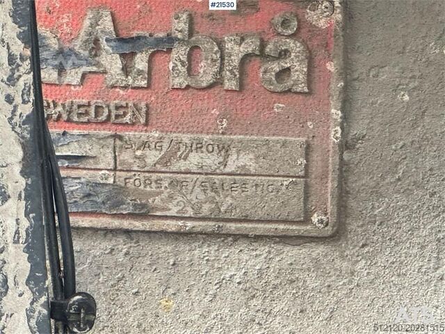 Crusher Svedala Arbrå 1336 spindle crusher with parts crusher.