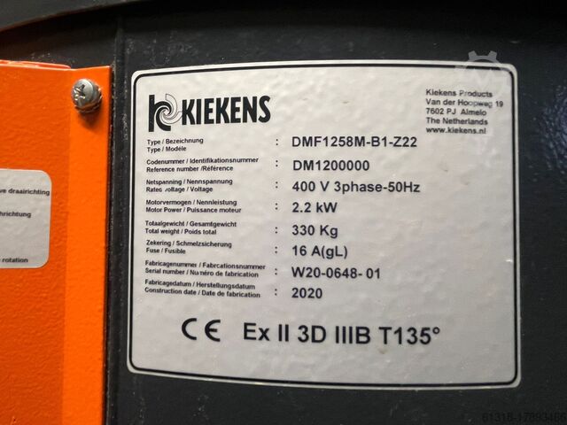 Mobile exhaust system Kiekens DMF1258M