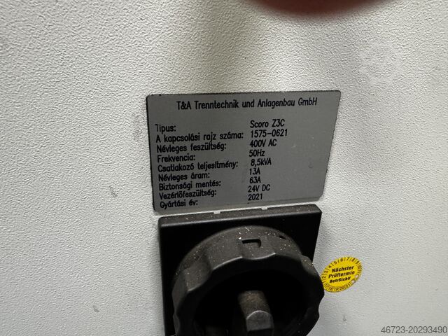 Sorting machine Scoro Z3C T&A