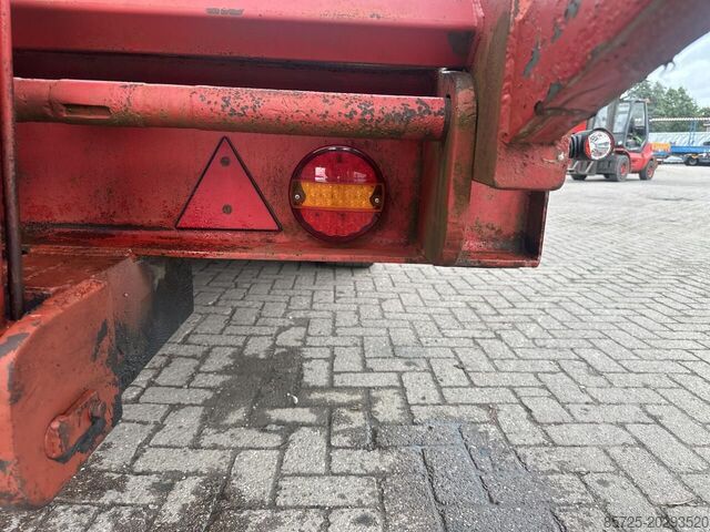 Low loader  Oprijwagen - Gebruikt