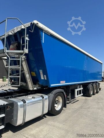 Kipper Auflieger KEMPF SKM 39 ALU-KASTENMULDE 55M³ ROLLPLANE