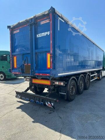 Kipper Auflieger KEMPF SKM 39 ALU-KASTENMULDE 55M³ ROLLPLANE