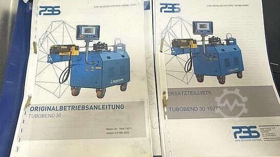 Tube bending machine PBS Tubobend 30 BF simply smart