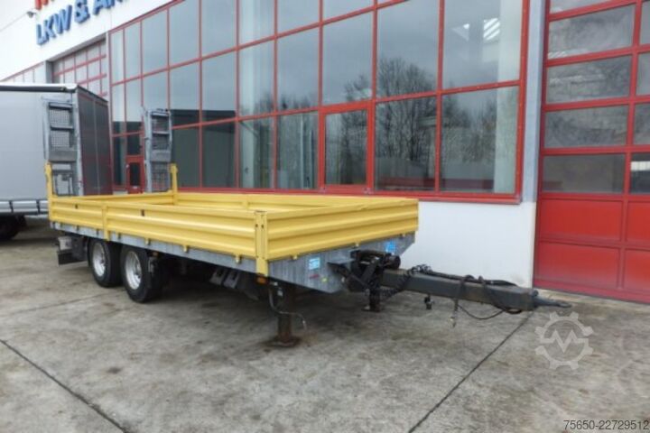Tieflader Anhänger Obermaier OS2-TUE135S  13,5 t Tandemtieflader