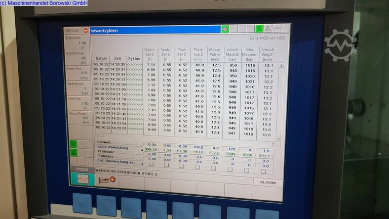 Spritzgießmaschine KraussMaffei KM 250-1400 CX