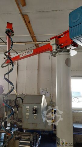 Pneumatischer Handlingskran mit Knickgel ZASCHE KSL – L – 60 -3.6 – 2.5