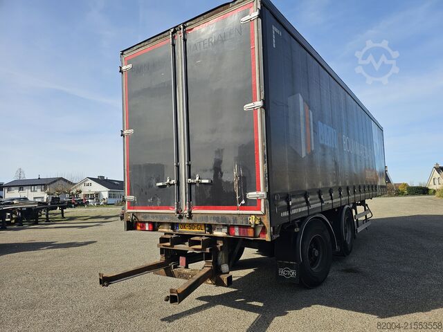 2008 PACTON T2-001  CITY TRAILER| 10.40 LONG | STEERING AXLE| LIFT AXLE | BPW DISC. PACTON T2-001  CITY TRAILER| 10.40 LONG | STEERING AXL...