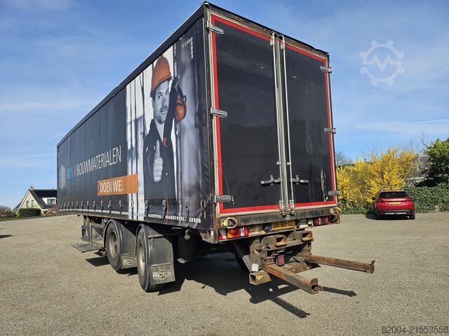 2008 PACTON T2-001 CITY TRAILER| 10.40 LONG | STEERING AXLE| LIFT AXLE | BPW DISC. PACTON T2-001 CITY TRAILER| 10.40 LONG | STEERING AXL...