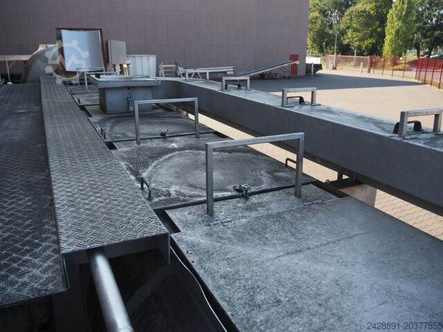 Schneckenblanchierer  Blanszownik ślimakowy ze stali nierdzewn