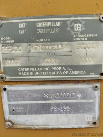 Tandem roller CATERPILLAR PS 130