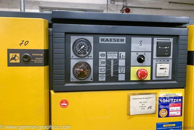 Schraubenkompressor 4 bar Kaeser CS 91