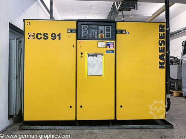 Schraubenkompressor 4 bar Kaeser CS 91