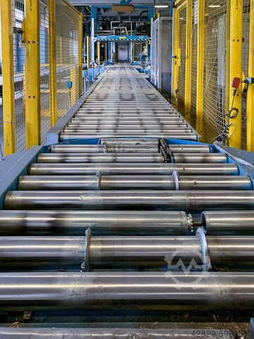 Pallet strapping & film wrapping line Cyklop XZE-311-22 und Cyklop GL 1020