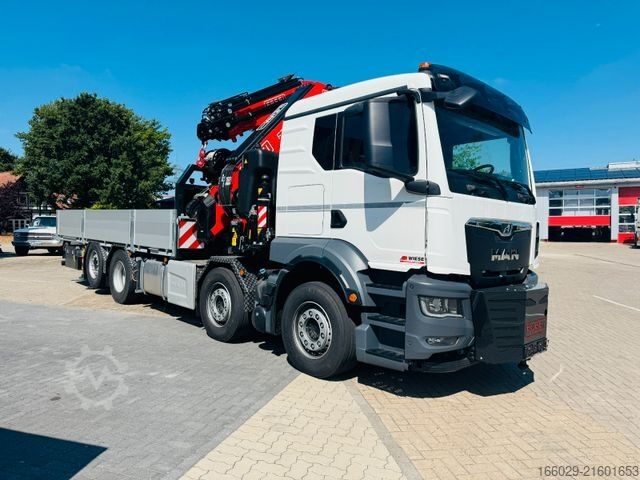 LKW mit Pritsche (offen) MAN MAN TGS 35.520 mit F705, F805, F905 TECHNO NEU