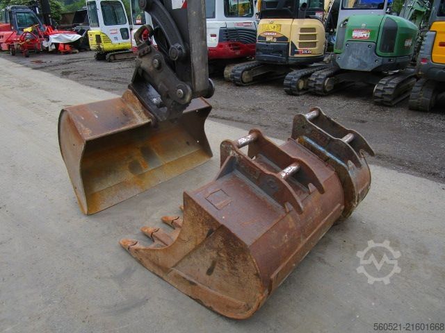 Minibagger Volvo ECR88D - Powertilt + hydr. Schnellwechsler + 3 Löf