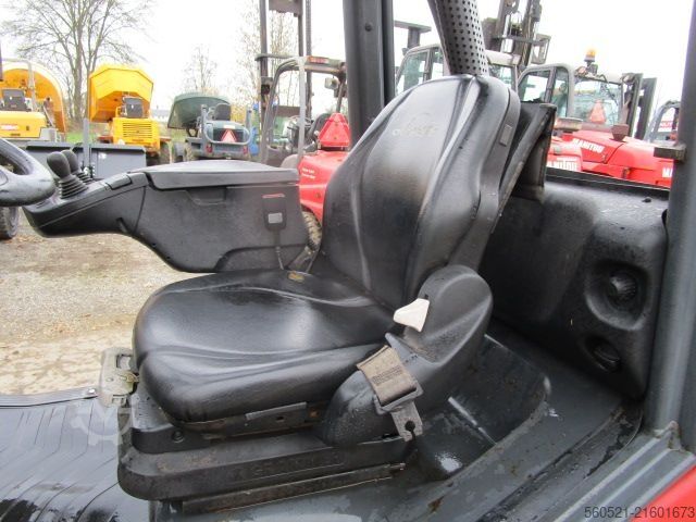 Dieselstapler Linde H25D-02 Triplex-Freihub 4,7m + Seitenschieber