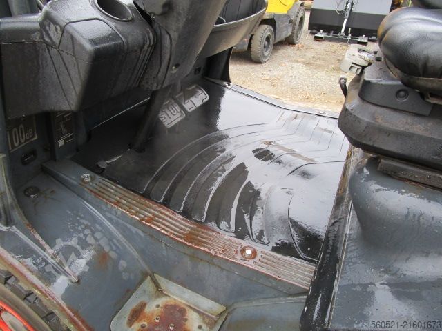 Dieselstapler Linde H25D-02 Triplex-Freihub 4,7m + Seitenschieber