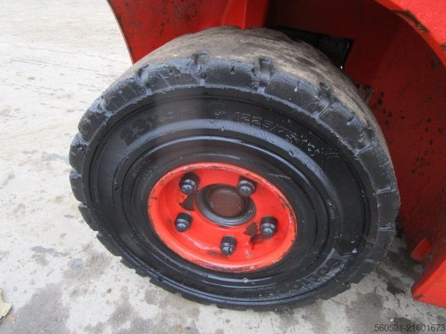 Dieselstapler Linde H25D-02 Triplex-Freihub 4,7m + Seitenschieber