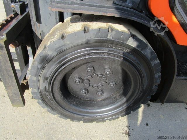 Diesel Forklift Doosan D35C-5 Triplex-FH 4,9m + Seitenschieber