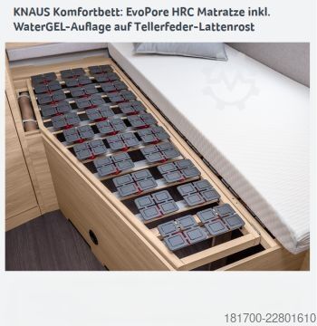 Wohnwagen Knaus Südwind 500 QDK Black Selection 1800*Gas-Paket*AL-KO ATC*