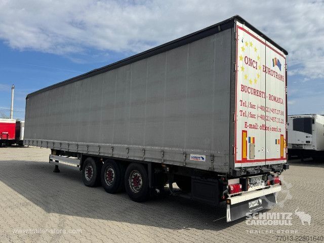 Auflieger mit Pritsche & Plane Schmitz Cargobull Curtainsider Standard