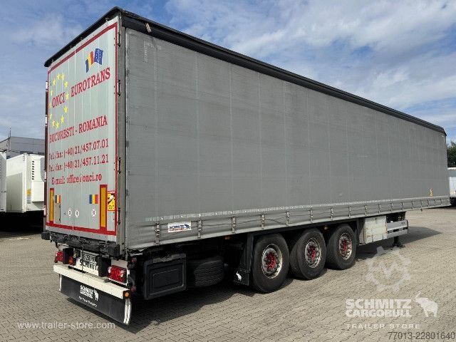 Auflieger mit Pritsche & Plane Schmitz Cargobull Curtainsider Standard