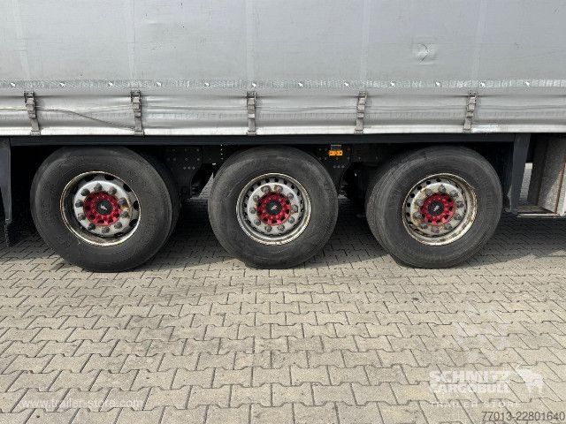 Auflieger mit Pritsche & Plane Schmitz Cargobull Curtainsider Standard