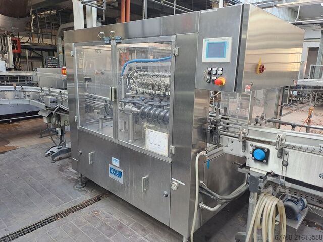 Rinsing of glass and PET bottles WAB ADV 8-40-110 RINSER 8.000 bph