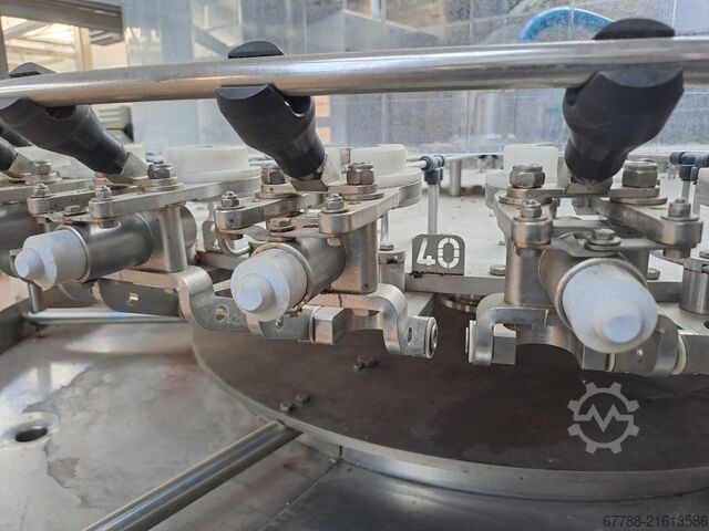 Rinsing of glass and PET bottles WAB ADV 8-40-110 RINSER 8.000 bph