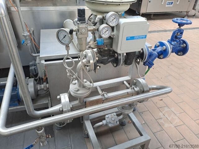 Rinsing of glass and PET bottles WAB ADV 8-40-110 RINSER 8.000 bph