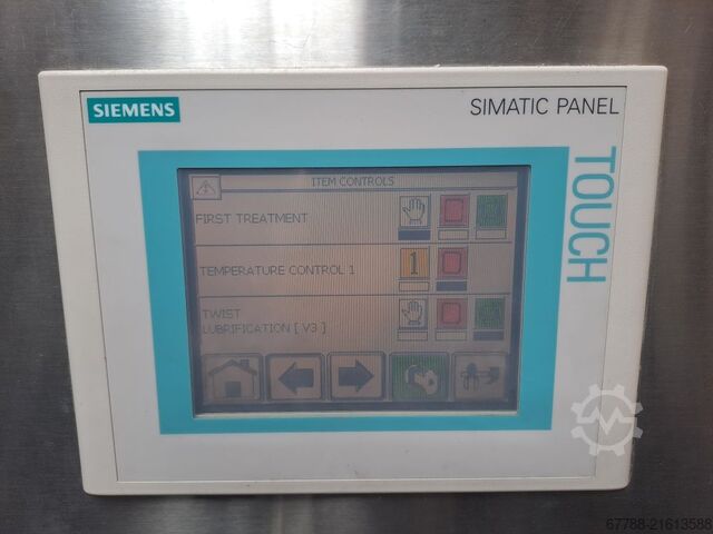 Rinsing of glass and PET bottles WAB ADV 8-40-110 RINSER 8.000 bph