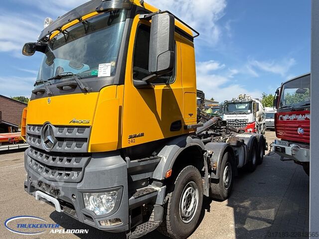 Hook arm system Mercedes-Benz AROCS 3245 8x4 Reduction axles, Euro 6, Palift