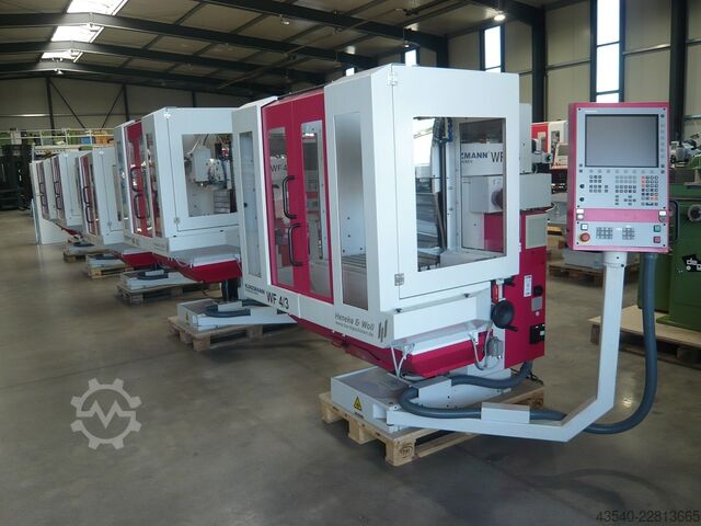 Fräsmaschine Kunzmann WF4/3 TNC 320 wenig Betriebsstunden