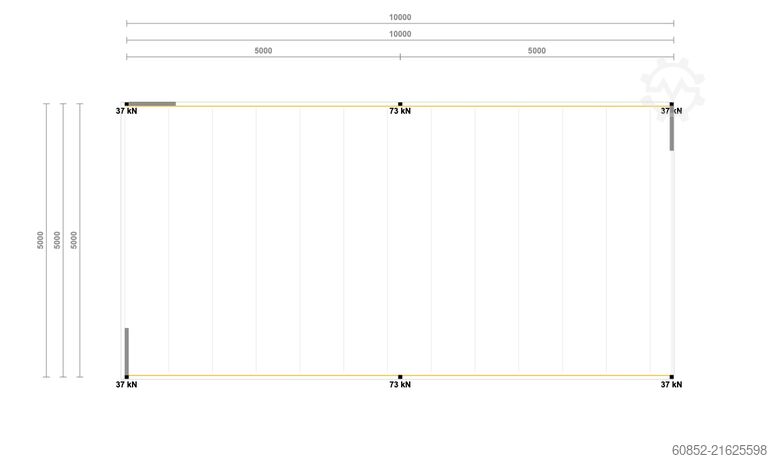 Storage platform 5x10m Lagerbühne , Belastung : 500kg/qm Unterkante: 2,5m , ca. 50qm Systembühne