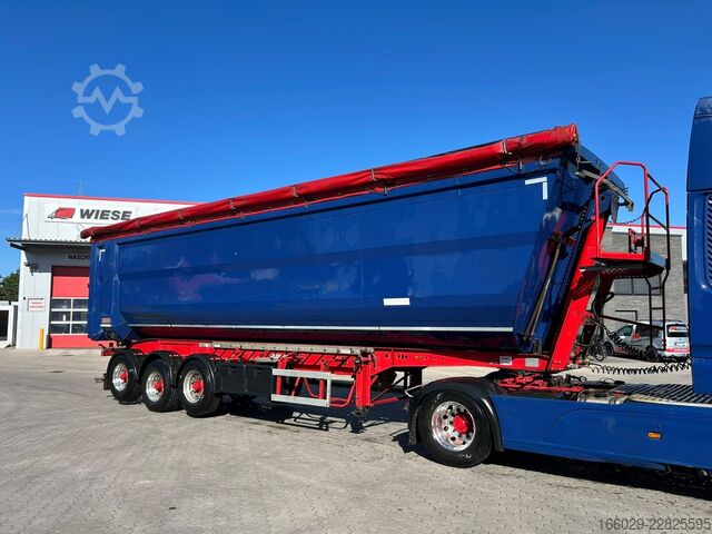 Tipper semitrailer KEMPF SKM 35/3 Stahlkippmulde 2 Liftachsen
