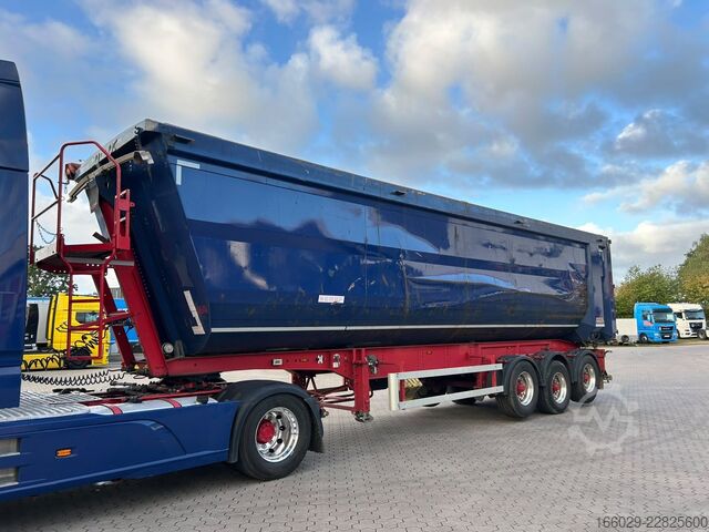 Tipper semitrailer KEMPF SKM 35/3 Stahlkippmulde 2 Liftachsen