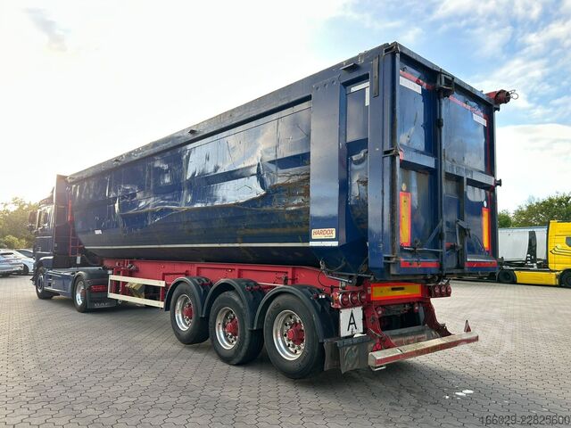 Tipper semitrailer KEMPF SKM 35/3 Stahlkippmulde 2 Liftachsen