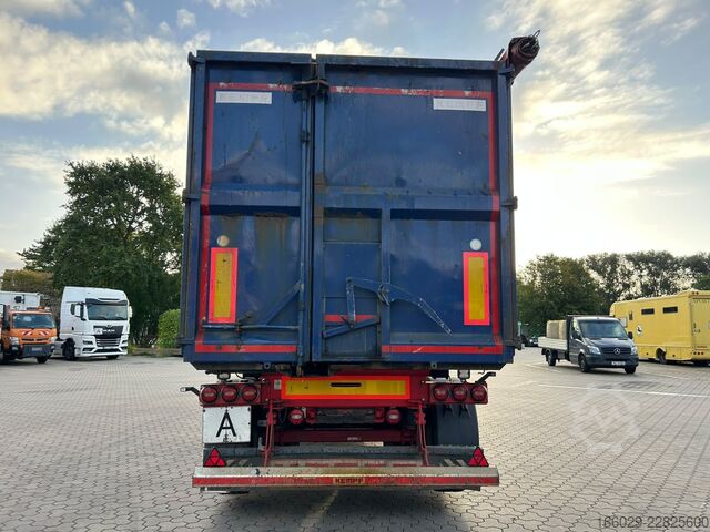 Tipper semitrailer KEMPF SKM 35/3 Stahlkippmulde 2 Liftachsen