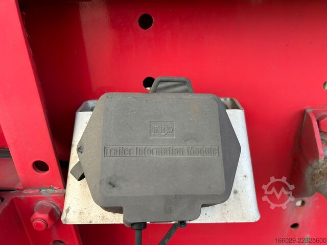 Tipper semitrailer KEMPF SKM 35/3 Stahlkippmulde 2 Liftachsen
