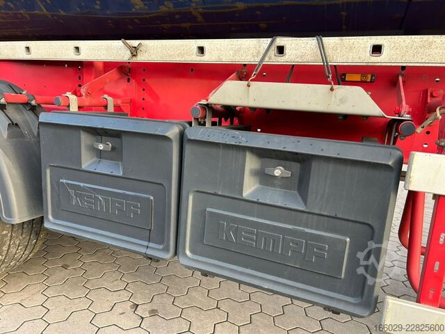 Tipper semitrailer KEMPF SKM 35/3 Stahlkippmulde 2 Liftachsen